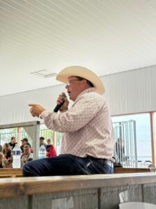 Dan Laughery, Guthrie Livestock Auction