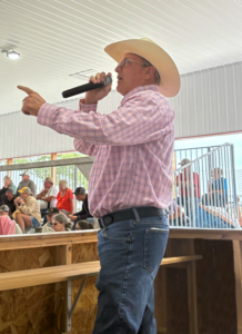 Terry Laughery, Guthrie Livestock Auction